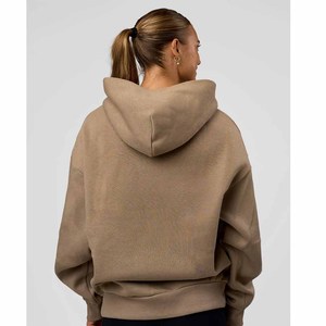 Custom Wears Winter Embroidered <b>Zip</b>-<b>Up</b> Hoodies Women Men Couples Fleece Solid Regular Fit 100% Organic Cotton 300g Breathable - Product Image 3