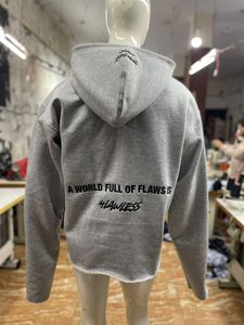 เสื้อฮู้ดดี้ผู้ชายไซส์ใหญ่ ผ้าฝ้ายหนานุ่ม กำลังเป็นที่นิยม ขายส่ง ปรับแต่งโลโก้ได้ บริการ OEM - Product Image 4