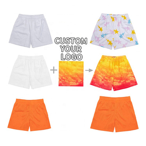 100% Nylon Satin Solid Casual Athletic <b>Shorts</b> for Men Elastic Waist Breathable Eco-friendly <b>Waterproof</b> High Waist Gym Workout - Product Image 6