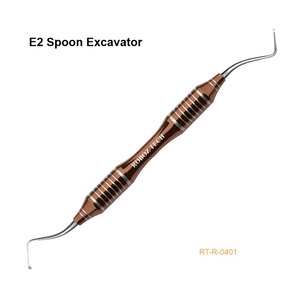 ช้อนขูดฟันแบบแมนนวล Ergonomic E1 ผลิตจากสแตนเลส ได้รับการรับรองมาตรฐาน CE รับประกัน 2 ปี โดย Roboz Tech ประเทศปากีสถาน - Product Image 2