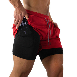 <b>Men</b>’s Lightweight 2-in-1 Running <b>Shorts</b> with Built-in <b>Compression</b> Liner Quick Dry Gym Workout <b>Shorts</b> - Product Image 4