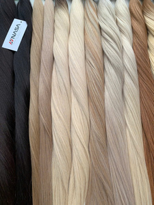 Prix de gros Extensions de cheveux à la kératine 100% cheveux vietnamiens 100 grammes Couleurs claires Super Double dessiné 80 cm Naturel Droit - Product Image 2