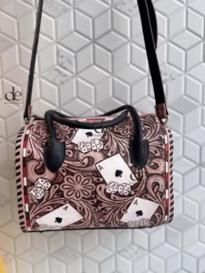 Bolso de Hombro de Cuero Tallado a Mano, Estilo Bohemio, de Diseño Lujoso, para Mujer - Product Image 3
