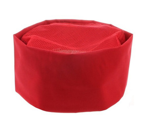 Breathable Mesh Top Professional Catering <b>Chefs</b> <b>Hat</b> Skull Cap With Adjustable Strap Black Kitchen Tools Top <b>Chef</b> <b>Hat</b> - Product Image 3
