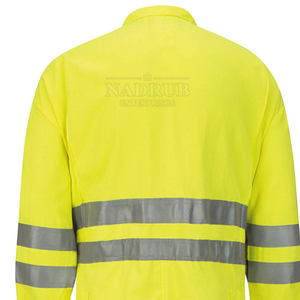 Wholesale Supplier Stocks Custom High Visibility Mechanic Coveralls Workwear Industrial <b>Construction</b> Safety <b>Uniform</b> Polyester - Product Image 5