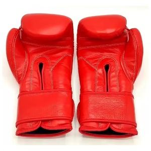 Guantes de Boxeo de Cuero Vacuno para Sparring, con Protección para el Pulgar, Todas las Tallas, Logotipo Personalizado, OEM, Venta al Por Mayor - Product Image 5