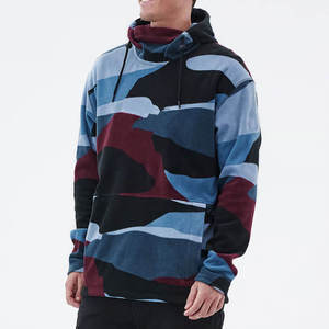 Hollden Wholesale <b>Thermal</b> <b>Fleece</b> Camo Ski Hoodie Men's Windproof Snowboard Pullover Waterproof Winter Outdoor Sports Hooded - Product Image 1
