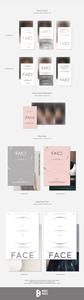 อัลบั้มเพลงป๊อป JIMIN (BTS)-FACE สำหรับทุกวัย ฉบับภาษาเกาหลี ทำจากกระดาษและพลาสติก - Product Image 4