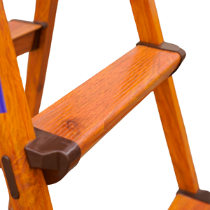 VAL NVLD-04 Modern Industrial 2x2 Foldable Aluminum Step <b>Ladder</b> 1 Year Warranty 150kg Capacity Easy Home Use Storage - Product Image 3