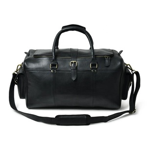 Sac de voyage vintage de luxe en cuir véritable pour homme, très grand sac de week-end pour homme, style sport, sac à bandoulière, sac de voyage, utilisation en salle de sport - Product Image 1