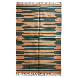 Boho Chic alfombras de área de algodón hechas a mano coloridas y duraderas para iluminar las salas de estar Set 081 - Product Image 2