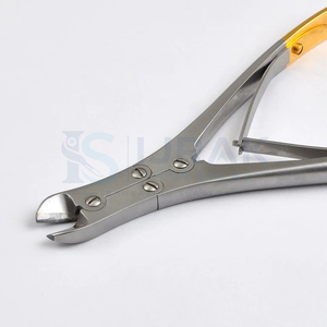 Coupe-fil chirurgical à double action Ijrak en acier inoxydable, instrument chirurgical vétérinaire durable, manuel, certifié CE, classe médicale - Product Image 2