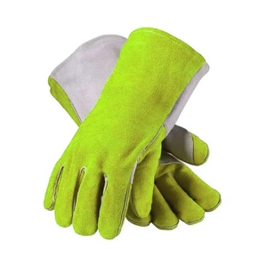 Guantes de Soldadura de Cuero Reforzado de Alta Calidad, Duraderos, de Protección Personal, Resistentes al Fuego - Product Image 5