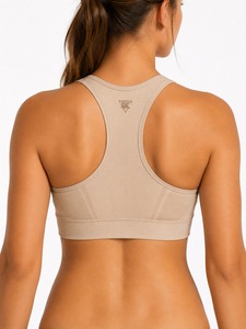 Soutien-gorge de sport élégant pour femme, nouvelle collection, grandes tailles, personnalisable, respirant, écologique, en dentelle, compression, fitness, fermeture avant - Product Image 2
