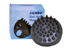High Quality Eco Friendly Waterproof Durable <b>Scalp</b> Massage <b>Brush</b> for Hair Care Anti Dandruff Shampoo Ergonomic Handle Design - Product Image 5