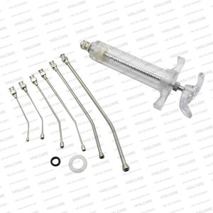 Kit de Jeringas para Alimentación de Crías de Aves, 6 Tubos Curvos de Acero Inoxidable para Loros, Palomas y Crías, Juego de Herramientas Veterinarias para Alimentación - Product Image 4