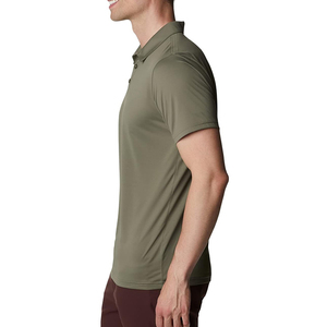 Camiseta Polo de Golf para Hombre, Lisa, con Logotipo Sublimado, 100% Algodón, Ecológica, Fresca, de Corte Relajado, para Hombre - Product Image 1