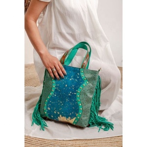 Nouveau Offre Spéciale Discount métallisé fourrure cuir fourre-tout sacs femmes sous les bras sacs à main haute qualité taureau crâne pièce sac à provisions - Product Image 4