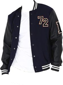 High Quality Vintage Letterman Casual <b>Baseball</b> <b>Bomber</b> <b>Jacket</b> Summer Sheep Fur Waterproof Knitted <b>Jacket</b> with Embroidery - Product Image 4