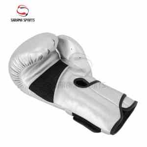 Guantes de Boxeo con Logotipo Personalizado para Gimnasio, Entrenamiento de Artes Marciales, Amortiguación de Espuma de Alta Densidad, Agarre Fuerte y Duradero - Product Image 5