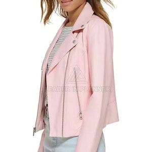 Reasonable Price Breathable Leather <b>Jacket</b> Outdoor Use Leather <b>Jacket</b> Wholesale <b>Lightweight</b> <b>Women</b> Leather <b>Jacket</b> - Product Image 4