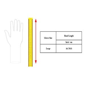 Gants de soudage en cuir croûte marron avec pouce Keystone, résistants à la chaleur et à l'huile, manchette longue pour travaux industriels lourds - Product Image 2