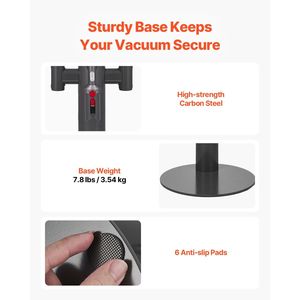 Support pour aspirateur vertical compatible avec Dyson V7 V8 V10 V11 V12 V15 SV10 SV12 SV14 SV18 SV21, accessoires pour aspirateurs - Product Image 4