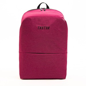 Red Hidden Zipper Anti-theft Design Backpack <b>Computer</b> <b>Bag</b> Business <b>Bag</b> Daily Backpack - Product Image 1