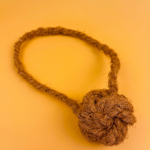 Juguete para Perros de Cuerda de Yute Sostenible – Juguete para Mascotas de Fibra Natural Biodegradable para Dueños de Mascotas Ecoconscientes - Product Image 1