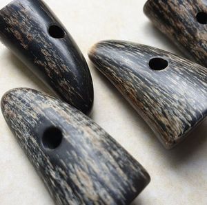 Natural Buffalo Horn <b>Toggle</b> for Handmade Garments Eco-Friendly Lightweight Unique Design - Product Image 2