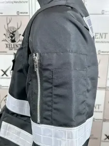 Waterproof <b>Worker</b> Security Clothing Coat Mechanical Men Hi Vis Custom Construction Workwear Reflective Safety Work <b>Jacket</b> - Product Image 3