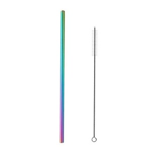 Pure Finish Copper Drink Tubes Durable Metal Sipping <b>Straws</b> Designed for Smoothies Fresh Juice Iced Coffee and Cold Drinks - Product Image 1