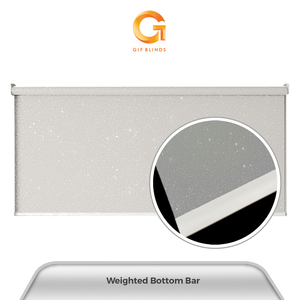 Persianas Enrollables Plateadas GB10061 168x183, las Más Vendidas en Malasia, Garantía del Mejor Proveedor, OEM B2B, Protección Solar para Ventanas de Hogar y Oficina - Product Image 3