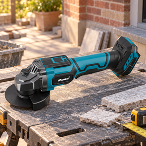 Ensemble de meuleuse d'angle sans fil MXWEY ODM, batterie lithium-ion rechargeable, polisseuse électrique en cuivre et plastique, outil électrique - Product Image 1