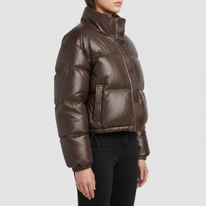 Veste matelassée pour homme à capuche imperméable, sur mesure, OEM, vente en gros - Product Image 6