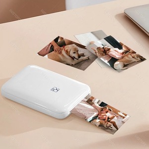 buy MT53 color photo portable printer mobile phone mini bluetooth <b>pocket</b> printer with sticker paper - Product Image 3