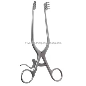 Rétracteurs Adson A-1 VERITAS de haute qualité, 4x4 dents, en acier inoxydable, ensemble d'instruments à pointe émoussée/aiguisée |   Instruments certifiés CE - Product Image 6