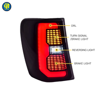YU GUANG untuk Jeep Grand Cherokee LED 1999 2005 Lampu Belakang Upgrade LED Lampu Sein Belakang 2000 jeep Grand Cherokee Lampu Belakang