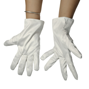 Guantes de algodón blancos para monedas y joyería, guantes de inspección de plata con forro elástico, sistema hidratante GLOVING para coleccionistas - Product Image 6
