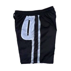 Conjunto Deportivo para Hombre, Chaqueta Cortavientos con Capucha Negra y Pantalones Cortos, Color Sólido, Secado Rápido, Tejido de Poliéster, Ropa de Primavera - Product Image 3