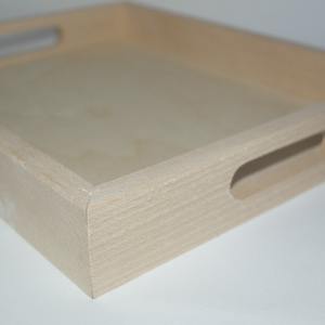 High on Demand Natural Wooden Serving <b>Tray</b> Kitchen <b>Heat</b> Resistant <b>Food</b> Beverage Holder for Home Restaurant At Reasonable Price - Product Image 3