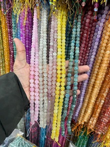 ลูกปัดพลอยธรรมชาติขายส่งทุกขนาดและทุกการเจียระไน |   หินหลวมทรงกลมเหลี่ยมเพชรพลอยแบบคาโบชอง จำหน่ายจำนวนมากสำหรับทำเครื่องประดับและลูกปัด - Product Image 3