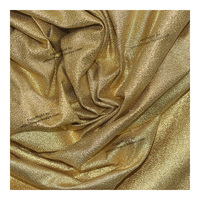 Tissu Voile Métallique Scintillant de Haute Qualité, Luxe Traditionnel Ethnique Classique, pour Vêtements de Cérémonie Formelle et d'Église