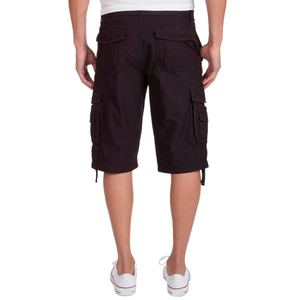 Shorts cargo en toile de coton respirant, de haute qualité, à séchage rapide, écologiques, pour hommes, avec logo personnalisé, style streetwear - Product Image 2
