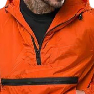 Men Fitness Windbreaker Half <b>Zipper</b> <b>Jacket</b> Lightweight Sports Men Streetwear Windbreaker Half Zip <b>Jacket</b> - Product Image 2