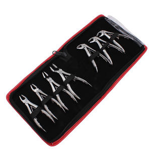 Dental Stainless Steel Tooth Extraction <b>Pliers</b> <b>Set</b> Adult Children's <b>Pliers</b> 7-piece <b>Set</b> Minimally Invasive Forceps Instrument Too - Product Image 1