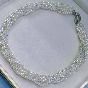 Collar de Perlas con Dije Súper Inmortal de Moda 2025, Collar de Clavícula de Diseño Único y Lujo Ligero para Mujer - Product Image 2