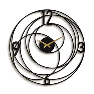 Metal Wall <b>Clock</b> For Bedrooms Providing Quiet Operation And Peaceful Comfortable Environment Decoration Use Metal Wall <b>Clock</b> - Product Image 6