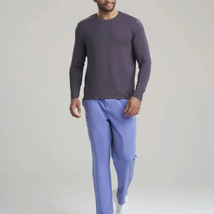 Camisetas Médicas de Nuevo Estilo para Hombres, Uniformes de Enfermería y Servicio Doméstico, Uniformes de Hospital de Poliéster y Algodón - Product Image 1