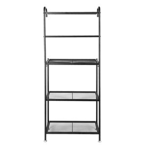 4-Tier Metal Baker's <b>Rack</b> Organizer Stand Kitchen <b>Microwave</b> Cart Storage Countertop for Dorm Kitchen Kitchen Shelf - Product Image 3